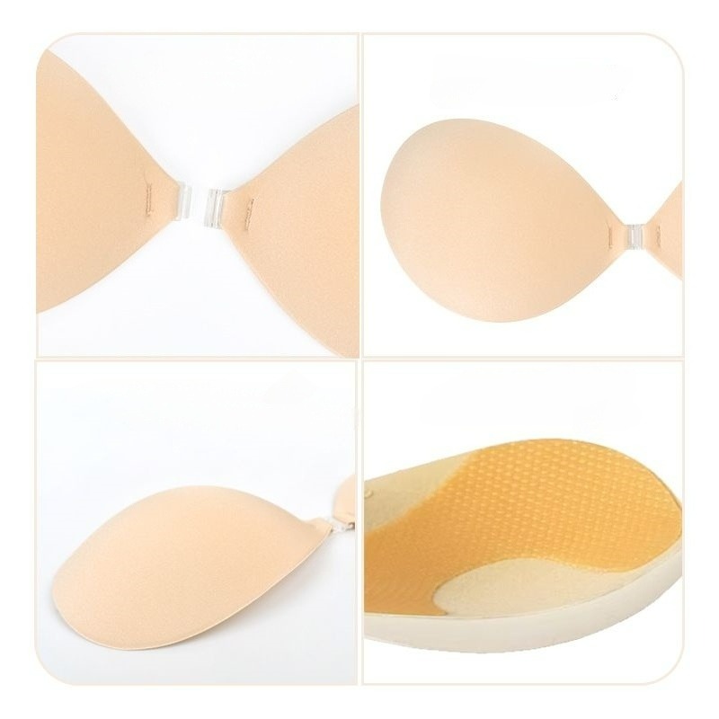 Push Up Sticky Bra Thickened I - Strapless Bra Backless 评论和价格
