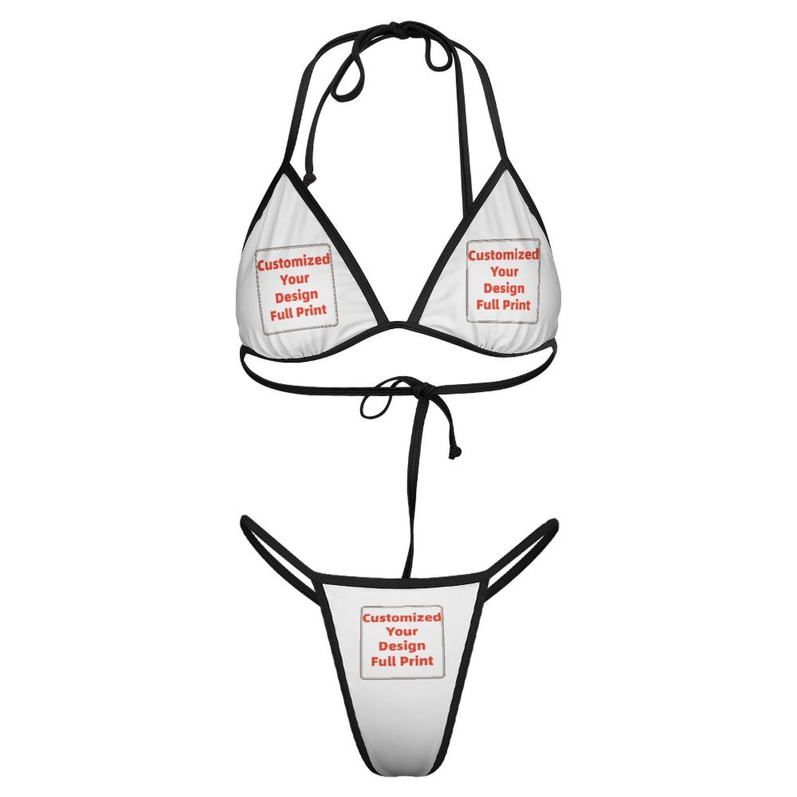 Customized Women's Brazillian  - Thong Bikini Women 评论和价格