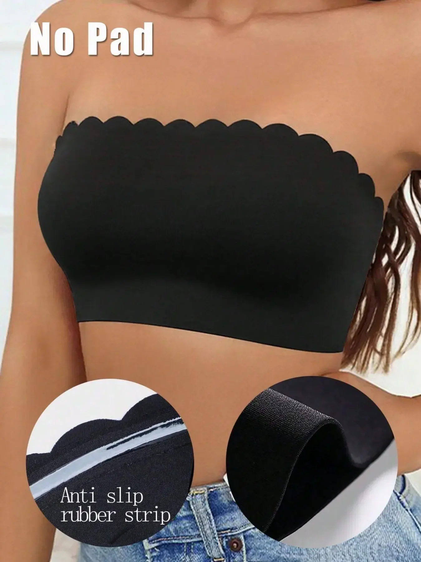 Women's Strapless Bra, Seamles - Strapless Bra Backless 评论和价格