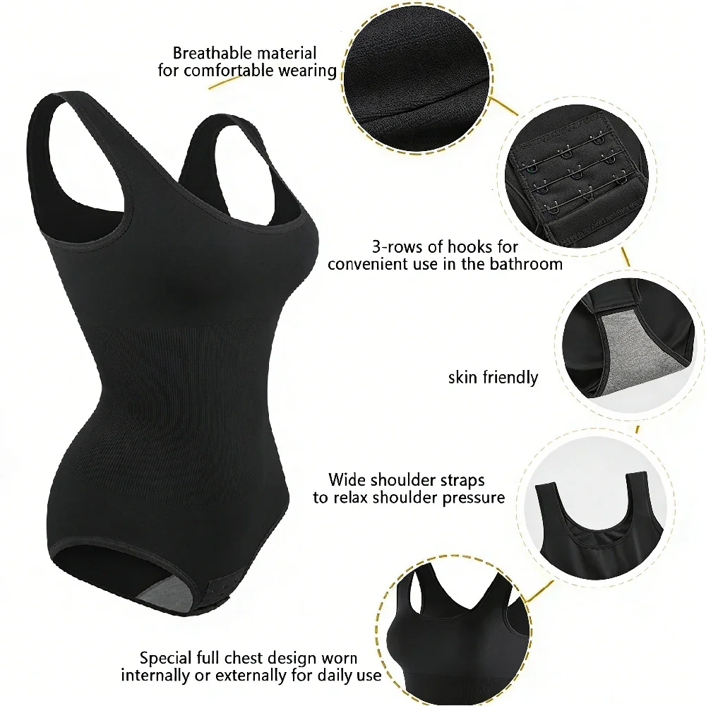 1Pcs Women Firm Sculpting Body - Shapewear Bodysuit Firm 评论和价格